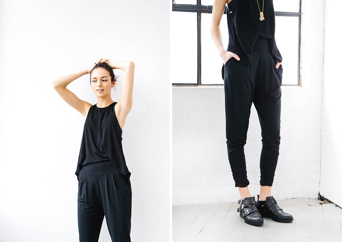 encircled dressy sweatpants